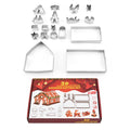 Gizlux gingerbread house cookie cutter set - image 5