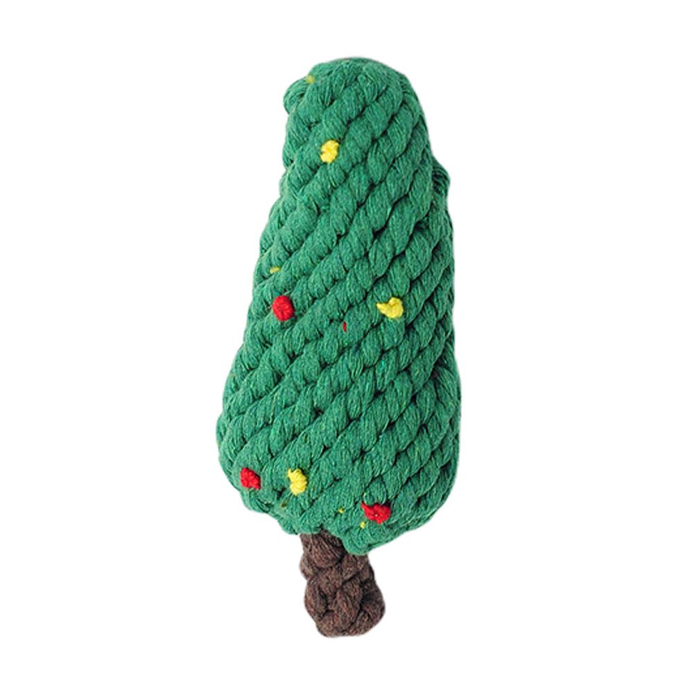 Gizlux Christmas cotton rope dog chew toy - image 2