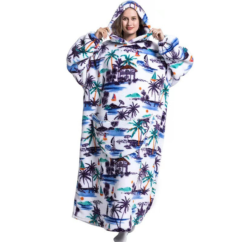 Gizlux oversized wearable blanket hoodie - image 4