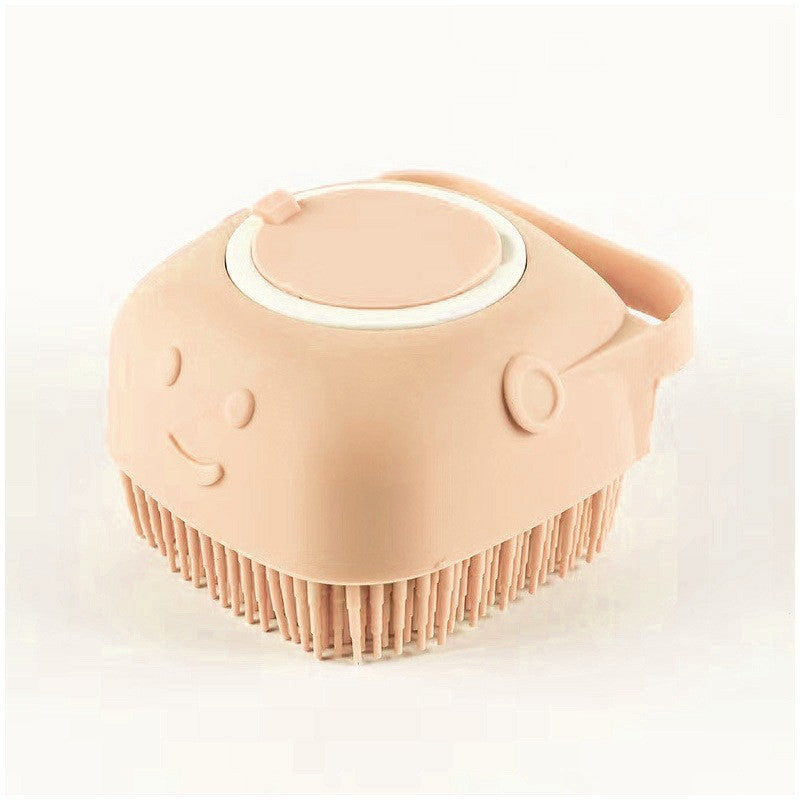 Gizlux Lather silicone pet bath brush with shampoo dispenser - image 4