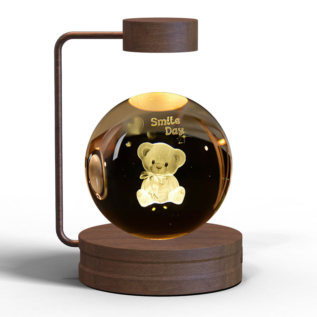 Gizlux crystal elk deer night light - image 4