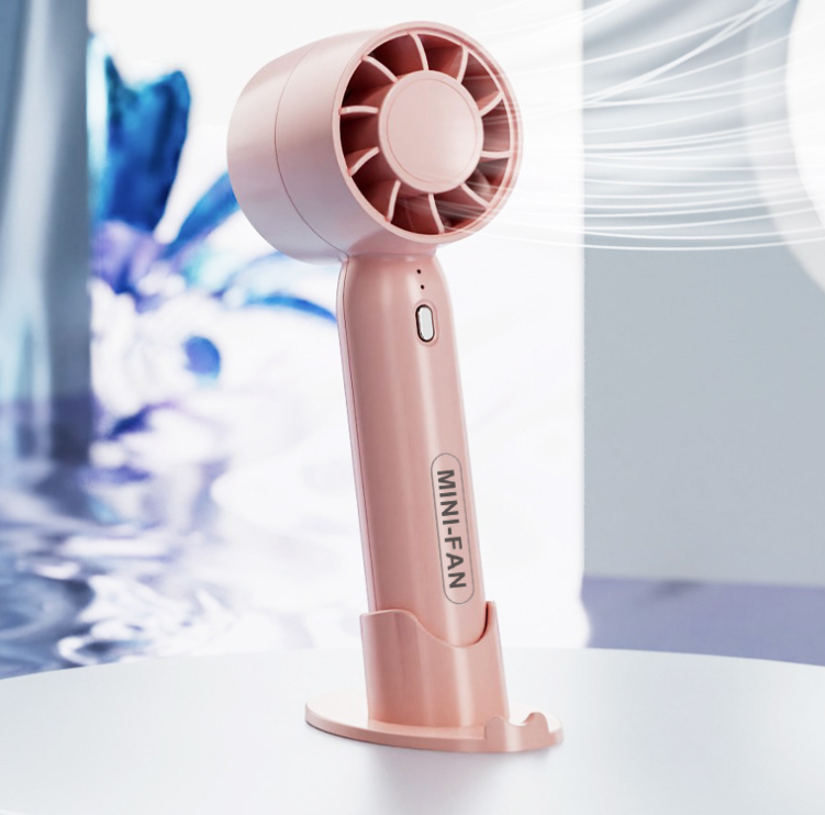 Gizlux Whirl turbo handheld mini fan with desk base - image 2