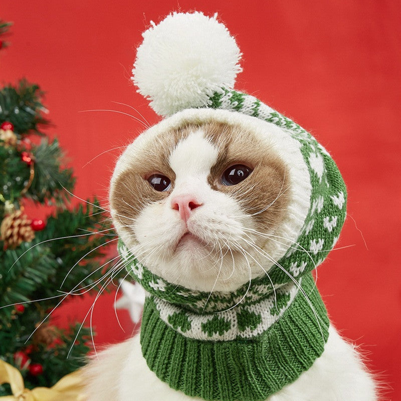 Gizlux Christmas knit pet hat - image 4