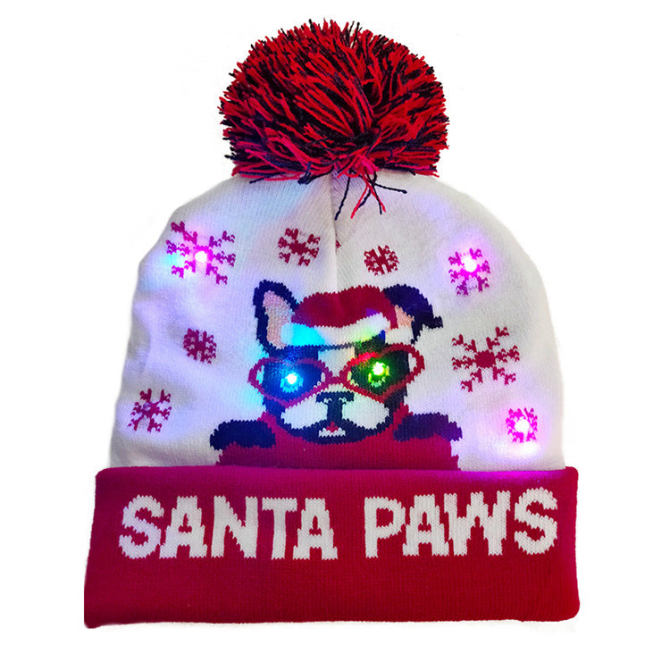 Gizlux light-up LED Christmas beanie - image 4