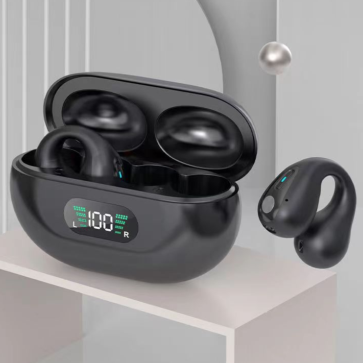 Gizlux Clasp open-ear clip wireless earbuds with charging case - image 1