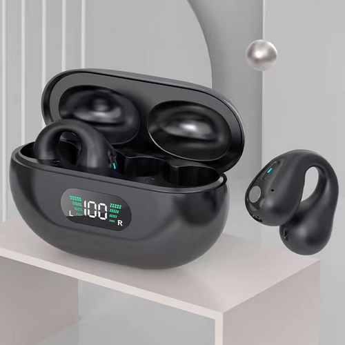Gizlux Clasp open-ear clip wireless earbuds with charging case - image 1