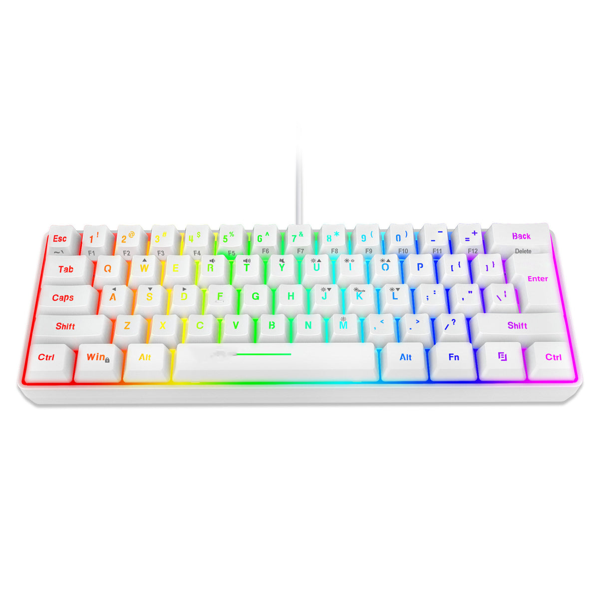Gizlux Pixel 60 percent compact RGB gaming keyboard - image 3