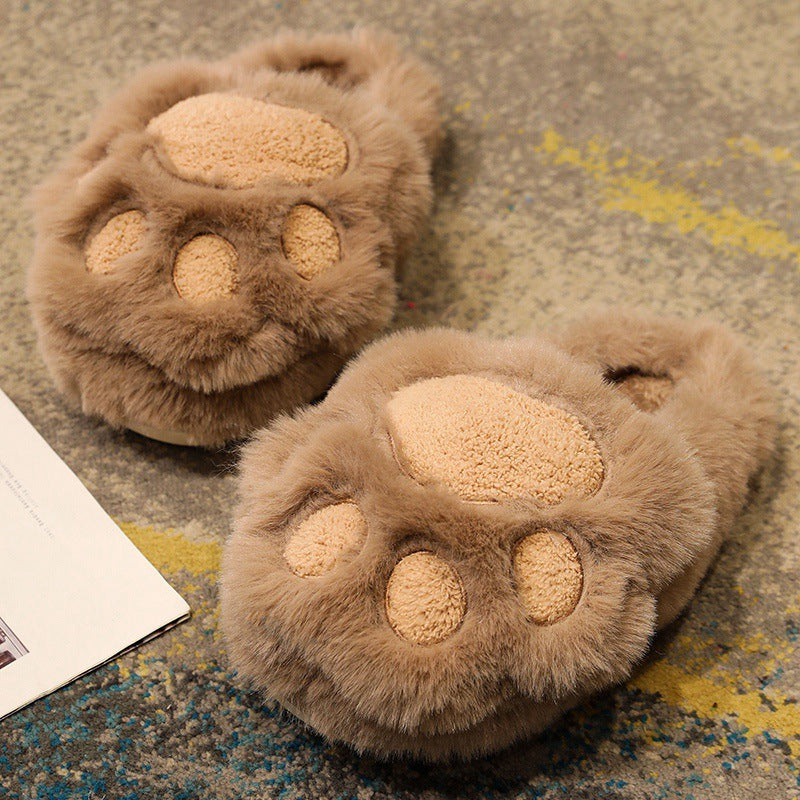 Gizlux cat paw plush slippers - image 3