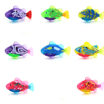 Gizlux Reef LED swimming robotic fish cat toy - image 3