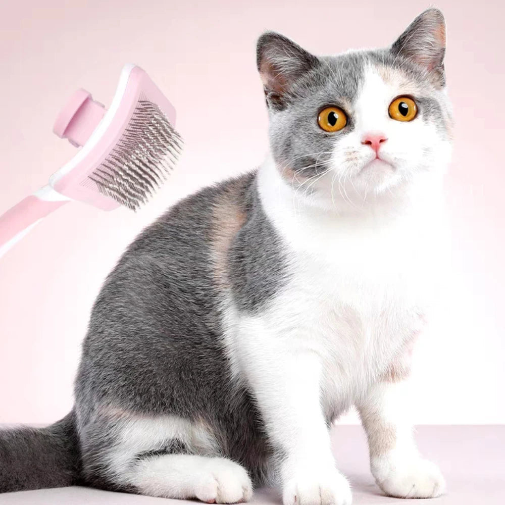 Gizlux Glide Self-Cleaning Slicker Brush - image 5