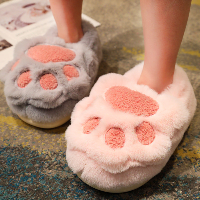 Gizlux cat paw plush slippers - image 4