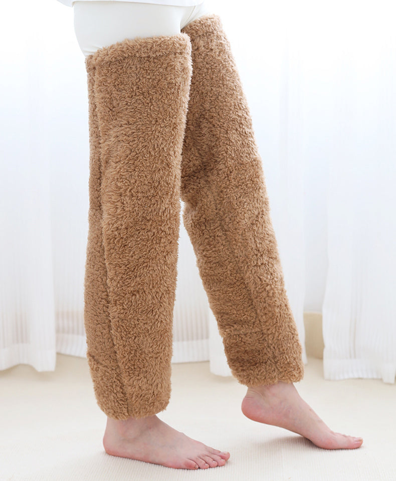 Gizlux over-the-knee fuzzy lounge socks - image 2