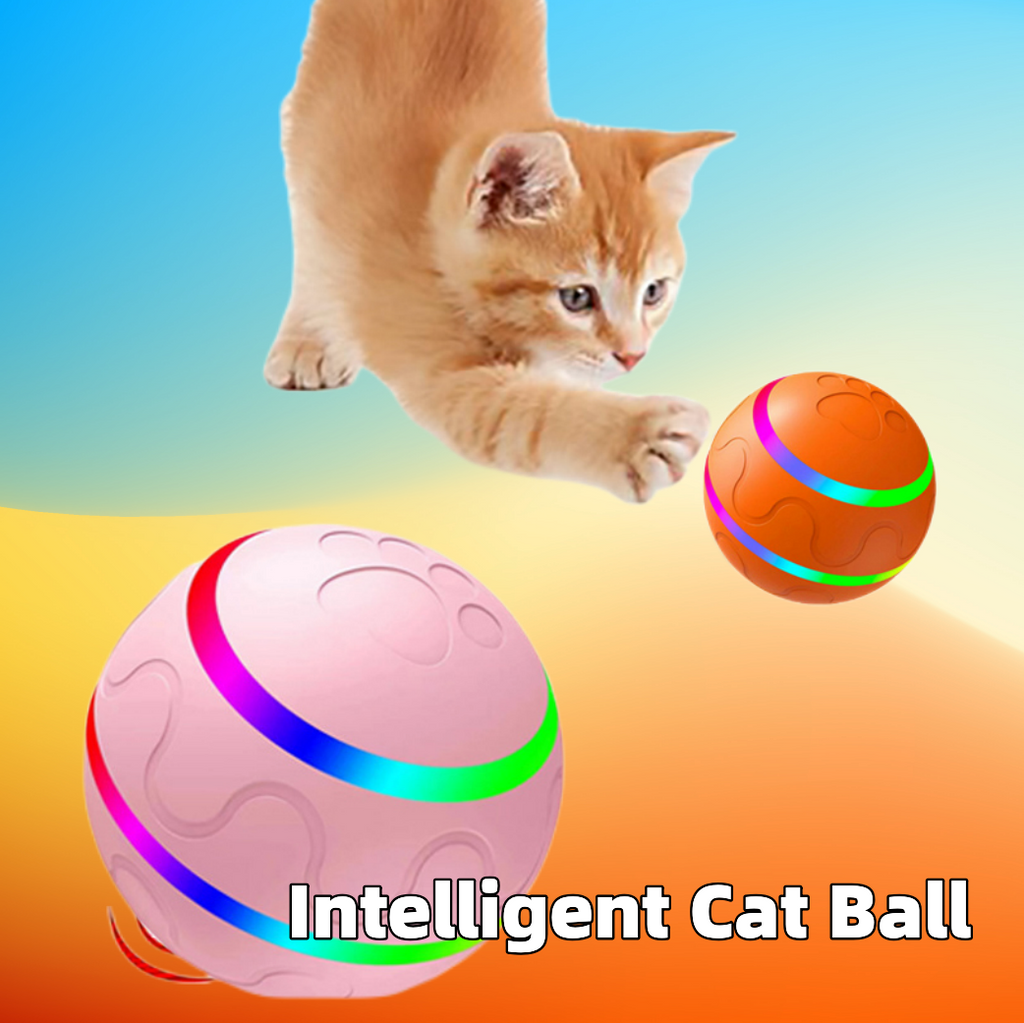 Gizlux smart rolling cat ball with remote - image 3