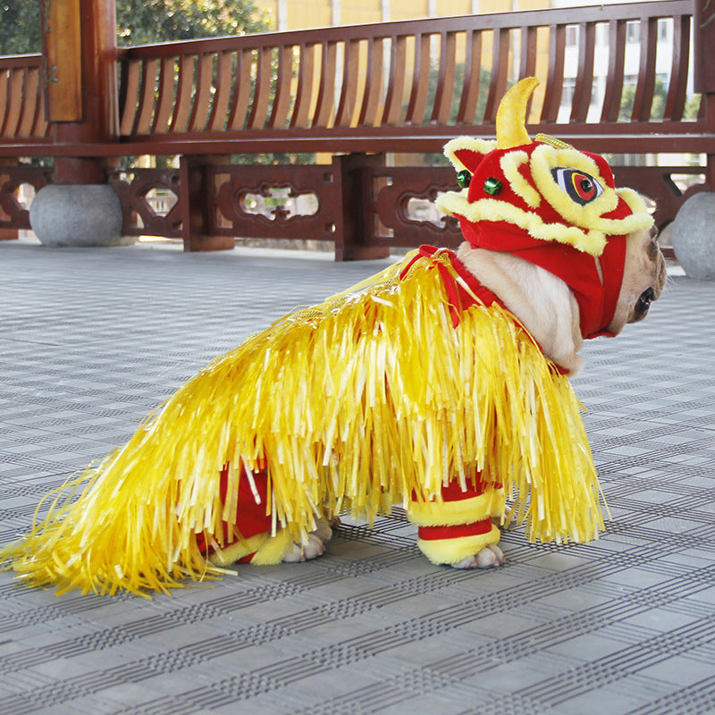 Gizlux lion dance dog costume - image 4