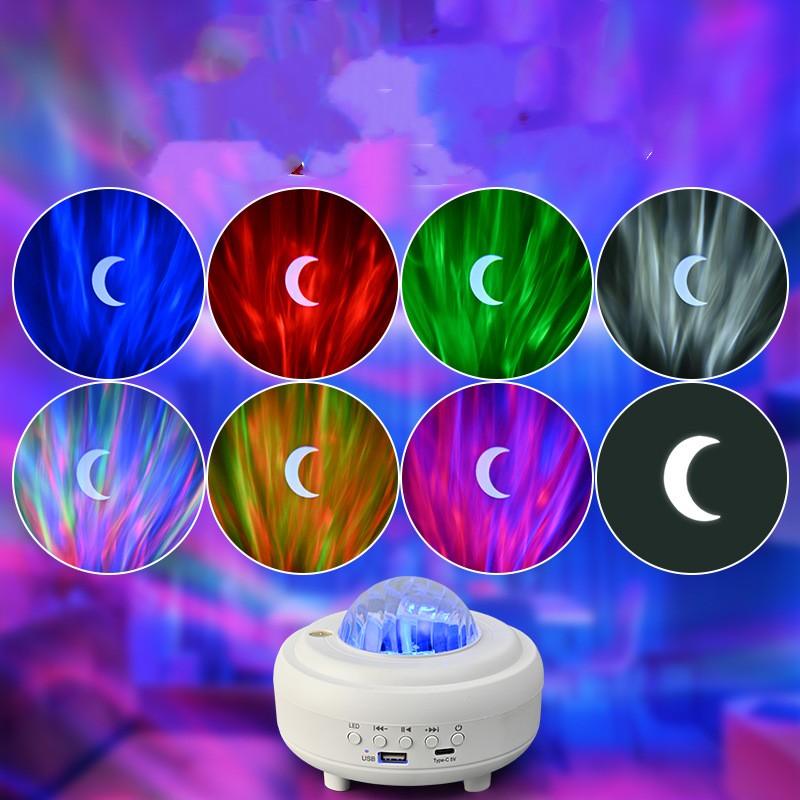 Gizlux Nebula galaxy star projector with Bluetooth speaker - image 2