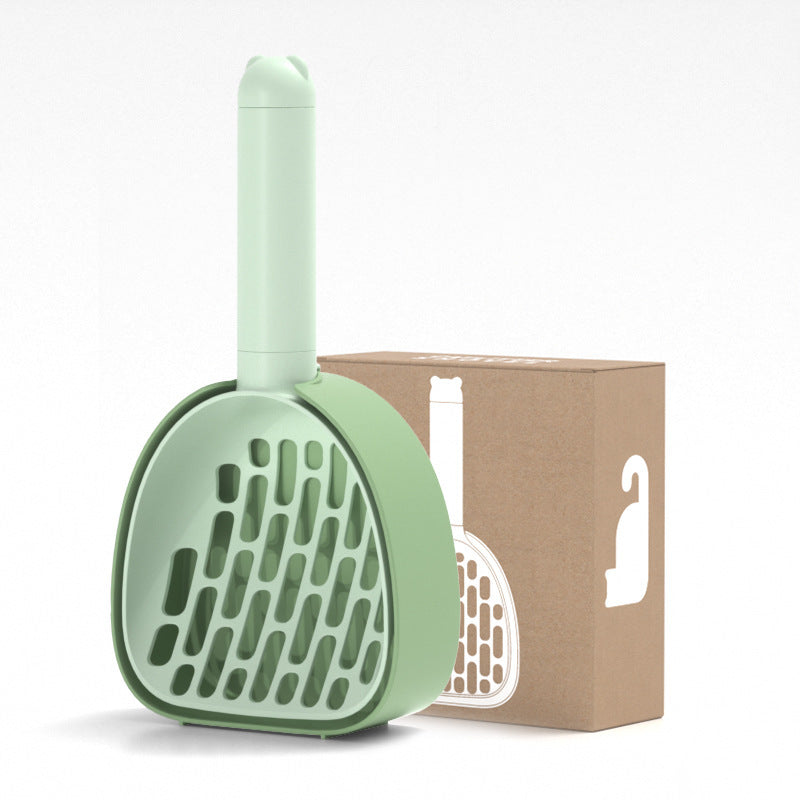 Gizlux Sieve cat litter scoop with storage stand - image 4