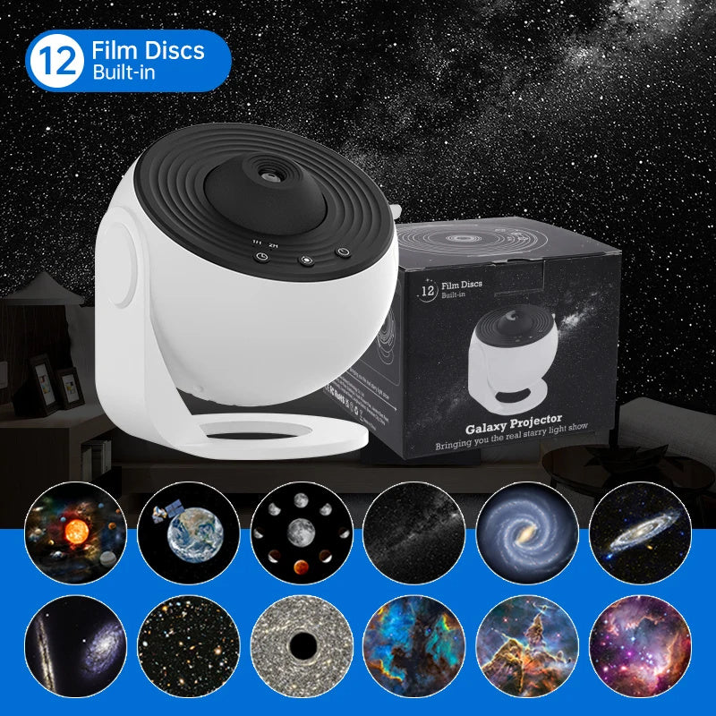 Gizlux Cosmos 12-in-1 galaxy planetarium projector - image 8