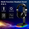 Gizlux Halo RGB headset stand with USB hub - image 1
