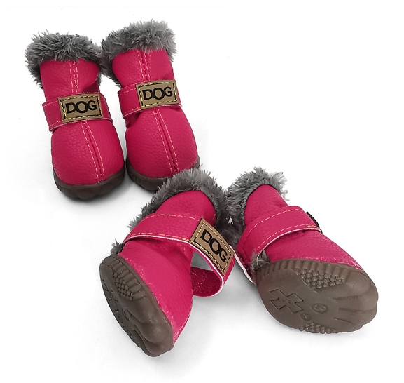 Gizlux warm waterproof dog snow boots - image 7