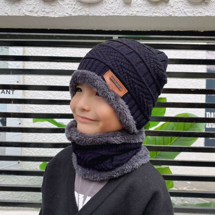 Gizlux fleece-lined beanie and neck warmer set - image 9