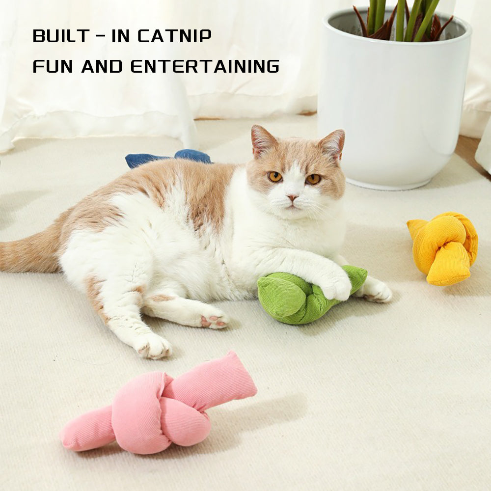 Gizlux cotton knot rope cat toys - image 1