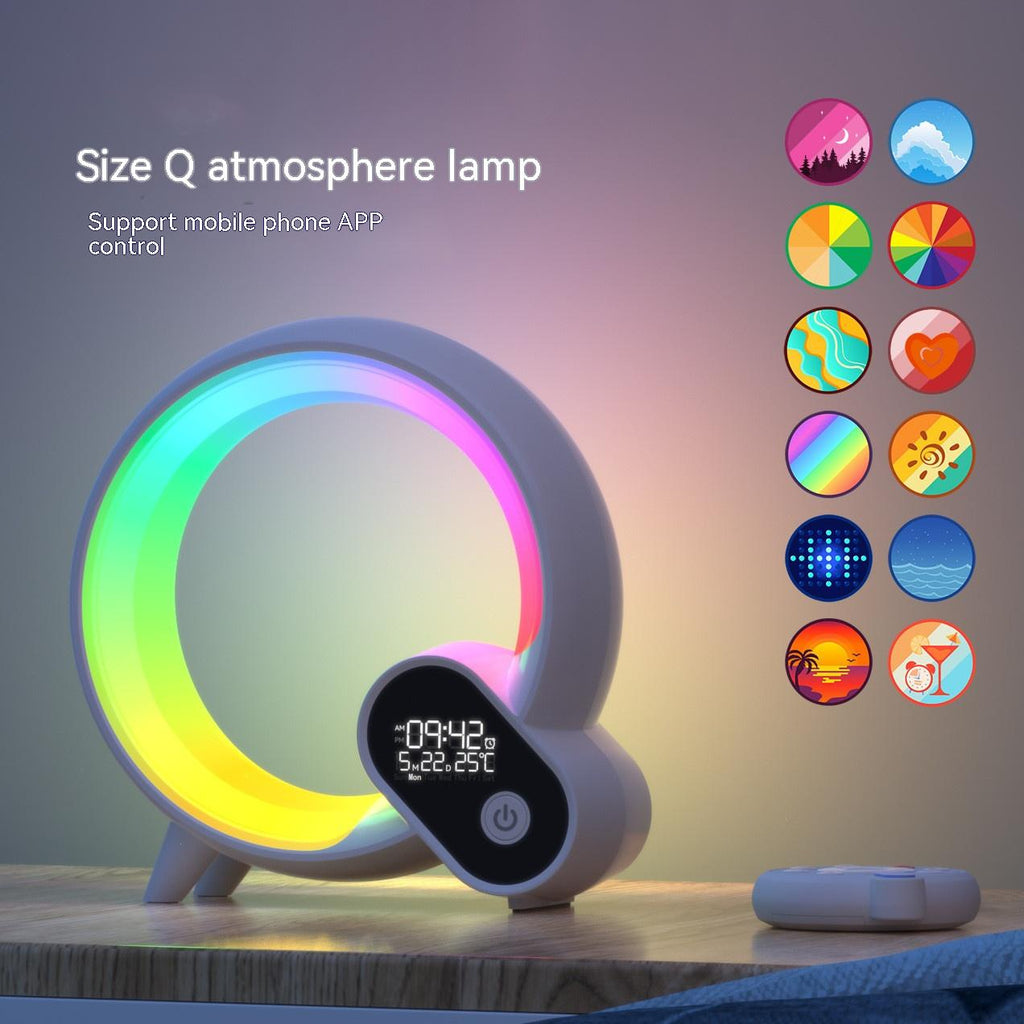 Gizlux Dawn sunrise alarm clock with Bluetooth speaker and RGB light - image 5