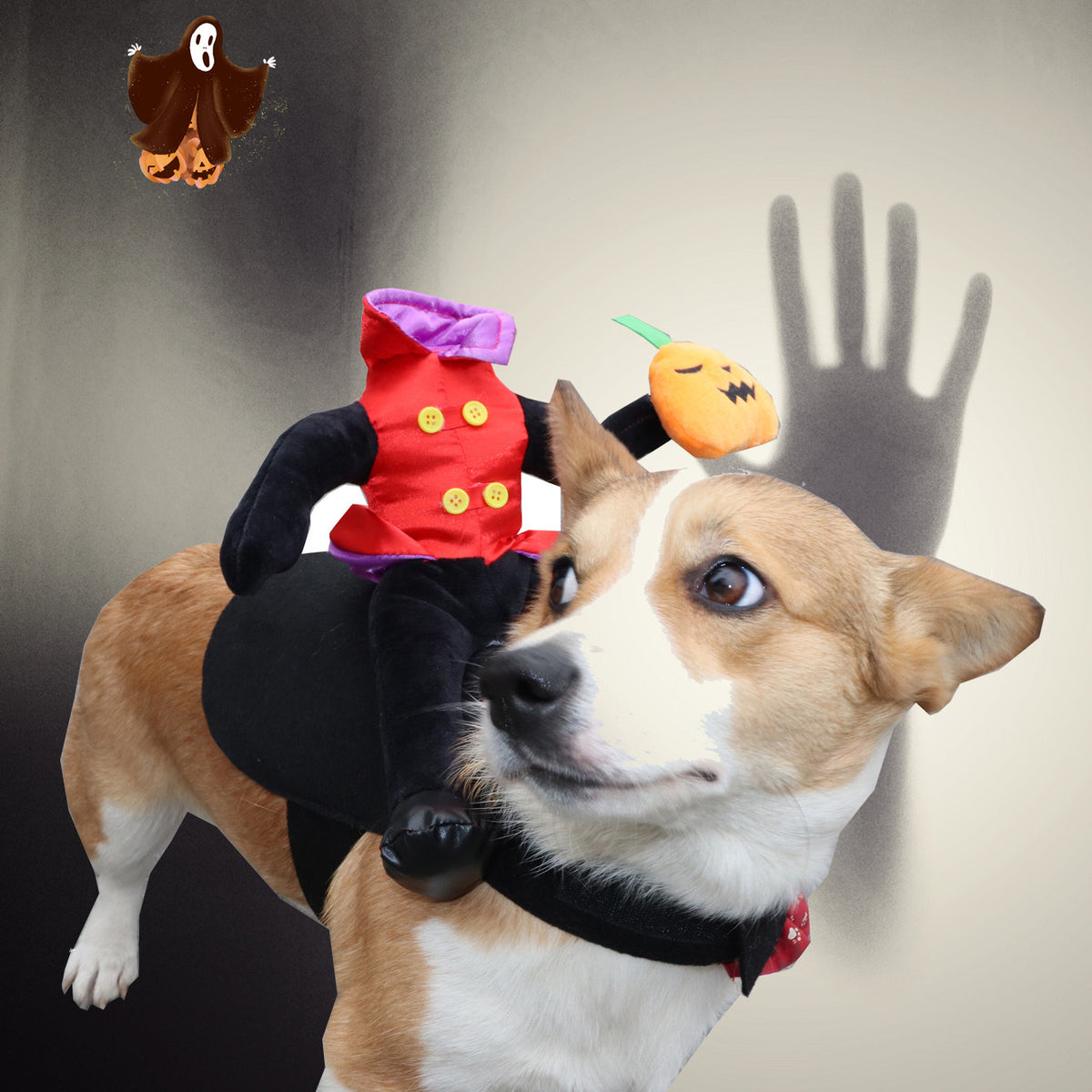 Gizlux headless horseman dog costume - image 3