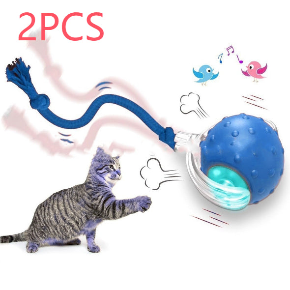 Gizlux Spin interactive rolling cat toy ball - image 2